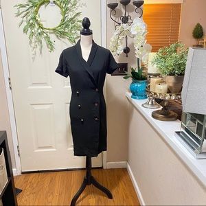 Authentic Salvatore Ferragamo DoubleBreasted Dress